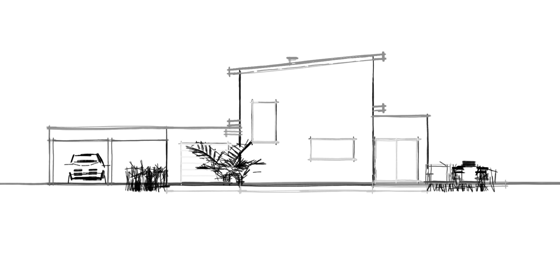 ATELIER DU PLAN Architecte Saint Brieuc Croquis 1