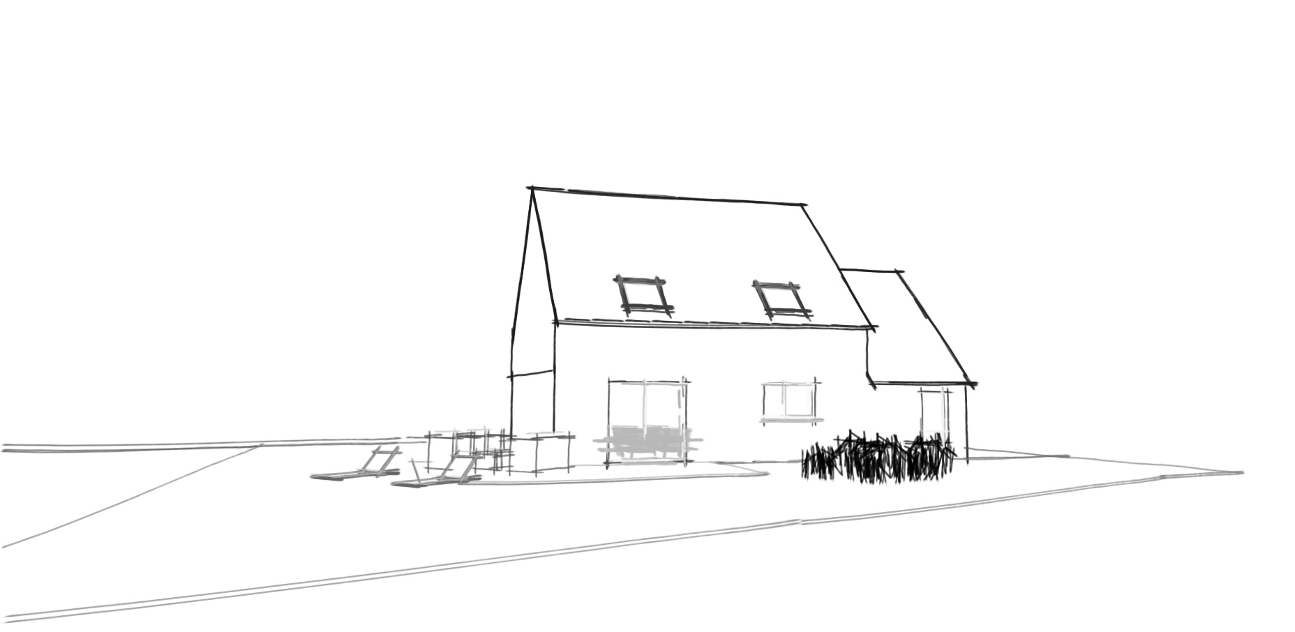 ATELIER DU PLAN Architecte Saint Brieuc Croquis 5