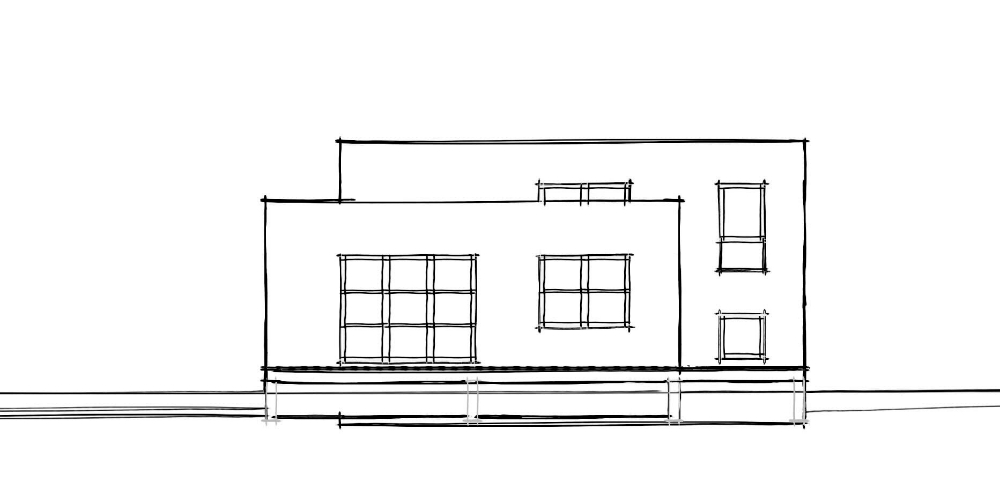 ATELIER DU PLAN Architecte Saint Brieuc Croquis 2